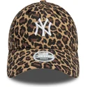 kapa-zaobljena-leopard-podesiv-9forty-new-york-yankees-mlb-new-era
