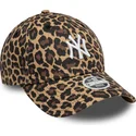 kapa-zaobljena-leopard-podesiv-9forty-new-york-yankees-mlb-new-era