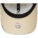 kapa-zaobljena-bez-podesiv-9twenty-floral-quilt-new-york-yankees-mlb-new-era
