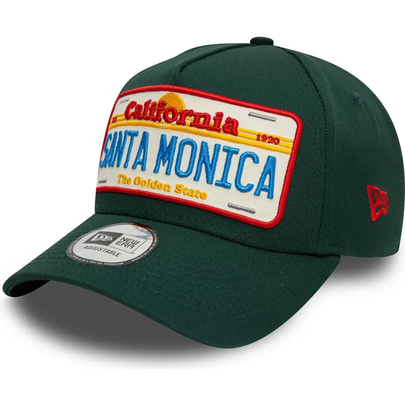kapa-zaobljena-zelena-snapback-9forty-a-frame-license-plate-santa-monica-ciudades-y-playas-new-era kapa-zaobljena-zelena-snapback-9forty-a-frame-license-plate-santa-monica-ciudades-y-playas-new-era