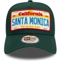 kapa-zaobljena-zelena-snapback-9forty-a-frame-license-plate-santa-monica-ciudades-y-playas-new-era