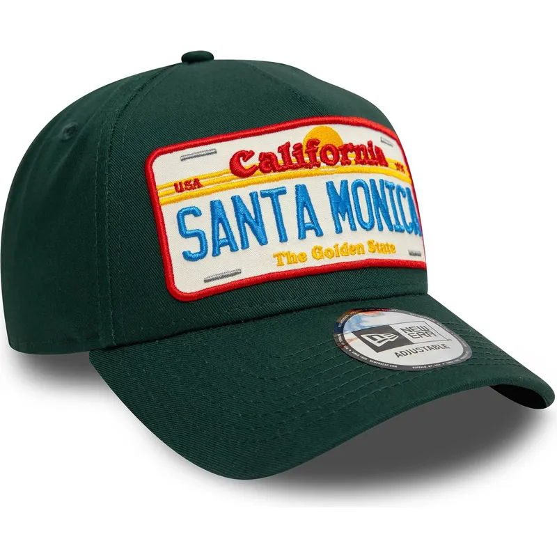kapa-zaobljena-zelena-snapback-9forty-a-frame-license-plate-santa-monica-ciudades-y-playas-new-era kapa-zaobljena-zelena-snapback-9forty-a-frame-license-plate-santa-monica-ciudades-y-playas-new-era