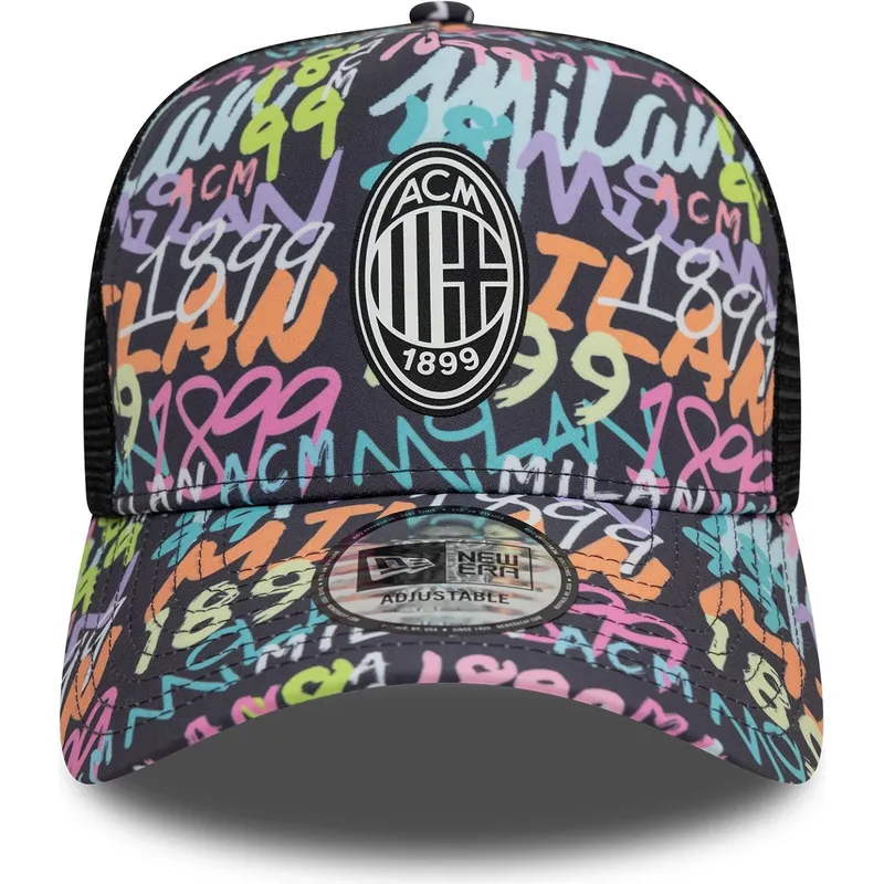 kapa-zaobljena-visebojno-snapback-9forty-a-frame-grafiti-all-over-print-ac-milan-serie-a-new-era kapa-zaobljena-visebojno-snapback-9forty-a-frame-grafiti-all-over-print-ac-milan-serie-a-new-era