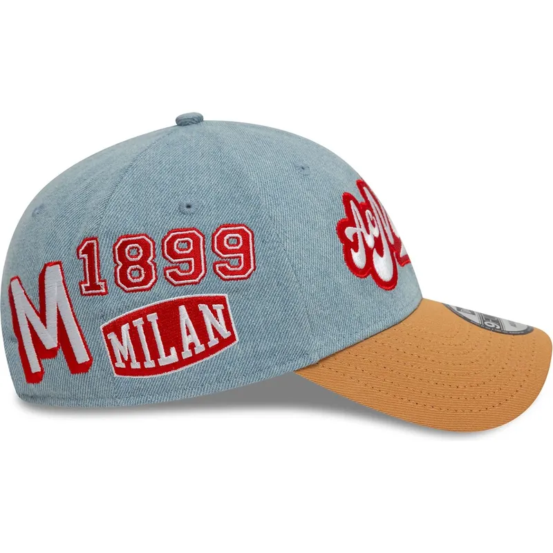 kapa-zaobljena-visebojno-podesiv-9forty-denim-ac-milan-serie-a-new-era