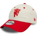 kapa-zaobljena-crvena-podesiv-9twenty-contrast-visor-manchester-united-football-club-premier-league-new-era