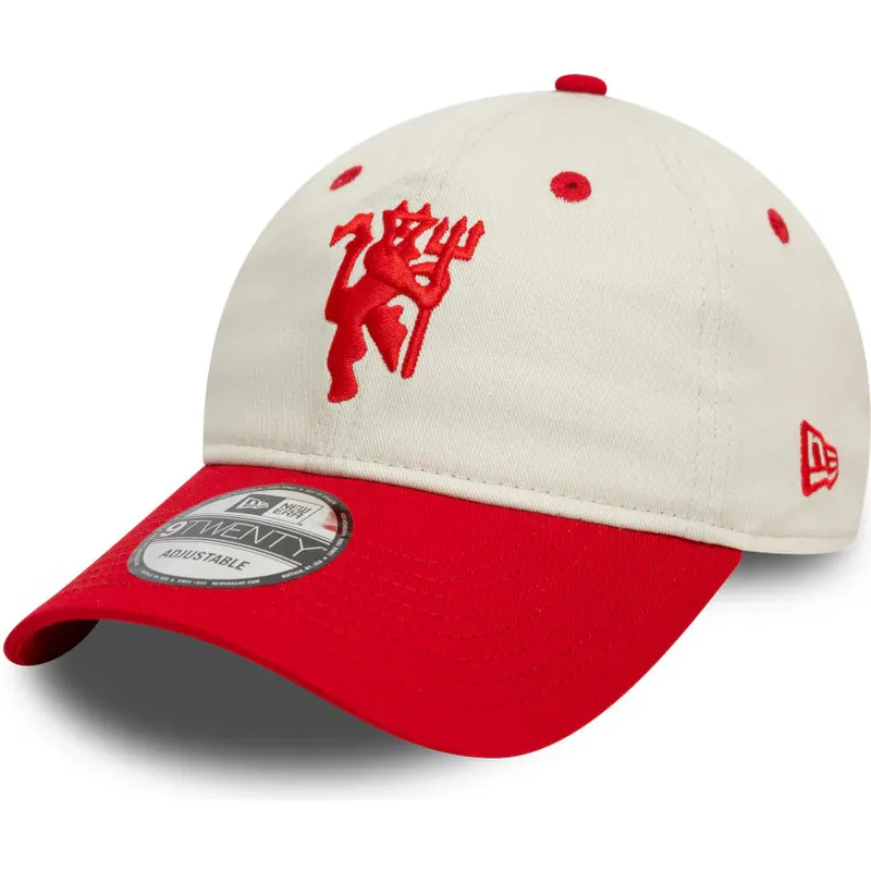 kapa-zaobljena-crvena-podesiv-9twenty-contrast-visor-manchester-united-football-club-premier-league-new-era