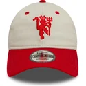 kapa-zaobljena-crvena-podesiv-9twenty-contrast-visor-manchester-united-football-club-premier-league-new-era