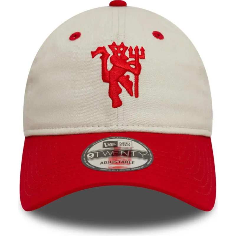 kapa-zaobljena-crvena-podesiv-9twenty-contrast-visor-manchester-united-football-club-premier-league-new-era