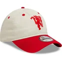 kapa-zaobljena-crvena-podesiv-9twenty-contrast-visor-manchester-united-football-club-premier-league-new-era
