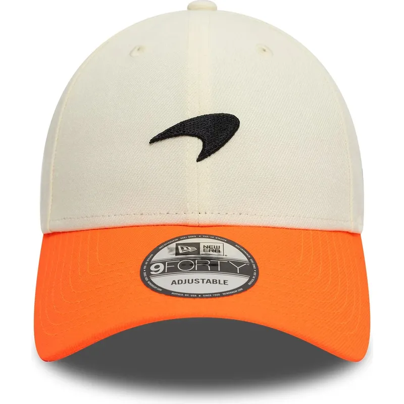 kapa-zaobljena-narancasta-podesiv-9forty-contrast-visor-mclaren-racing-formula-1-new-era
