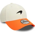 kapa-zaobljena-narancasta-podesiv-9forty-contrast-visor-mclaren-racing-formula-1-new-era