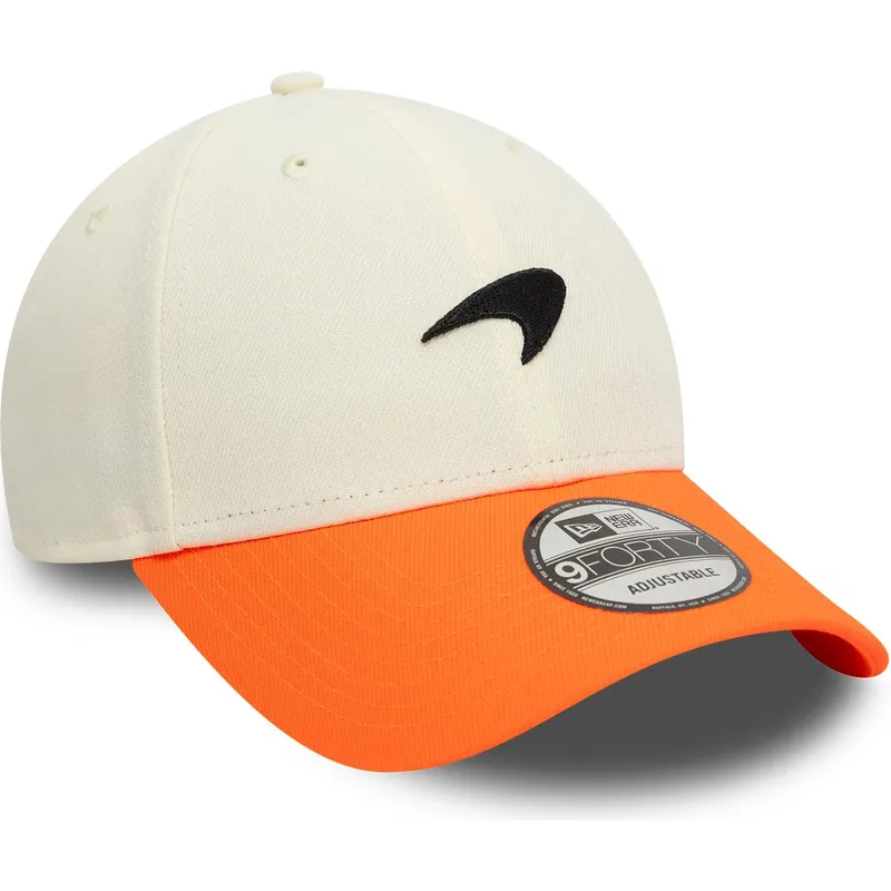 kapa-zaobljena-narancasta-podesiv-9forty-contrast-visor-mclaren-racing-formula-1-new-era