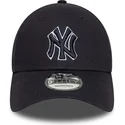 cap-zaobljena-navy-blue-adjustable-strap-9forty-outline-new-york-yankees-mlb-new-era