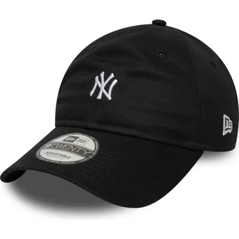 Kape zaobljena crna podesiva traka 9TWENTY Mini New York Yankees MLB New Era