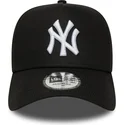 cap-zaobljena-black-snapback-e-frame-league-essential-new-york-yankees-mlb-new-era