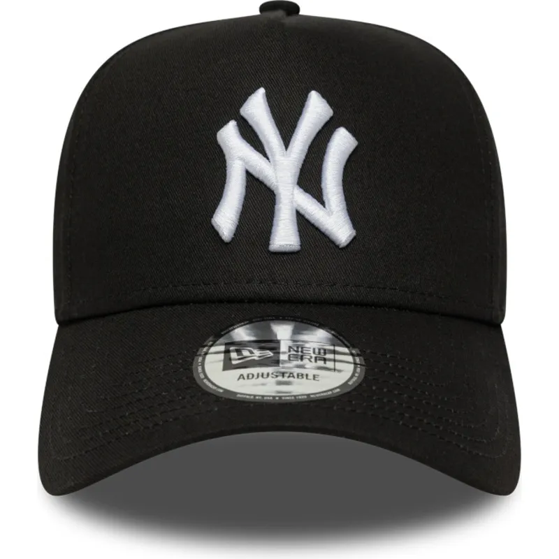 kapa-zaobljena-crna-snapback-e-frame-league-essential-new-york-yankees-mlb-new-era