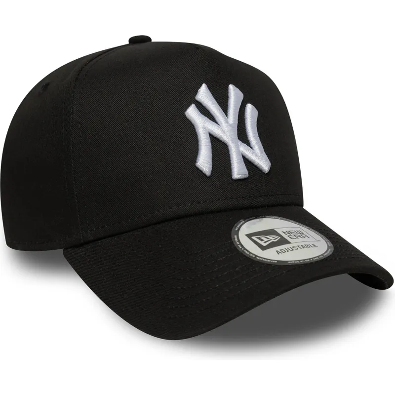 kapa-zaobljena-crna-snapback-e-frame-league-essential-new-york-yankees-mlb-new-era