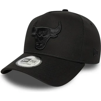 Cap zaobljena black snapback E Frame Essential Chicago Bulls NBA New Era