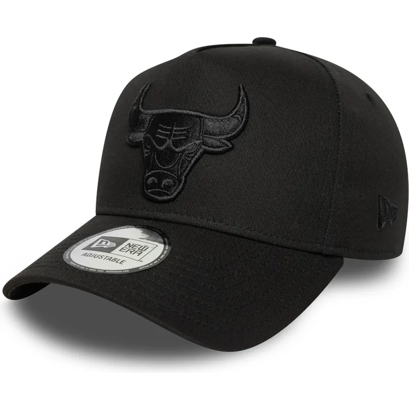 cap-zaobljena-black-snapback-e-frame-essential-chicago-bulls-nba-new-era