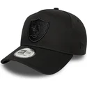 kapa-zaobljena-crna-snapback-e-frame-essential-las-vegas-raiders-nfl-new-era