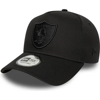 Kapa zaobljena crna snapback E Frame Essential Las Vegas Raiders NFL New Era