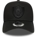 kapa-zaobljena-crna-snapback-e-frame-essential-las-vegas-raiders-nfl-new-era