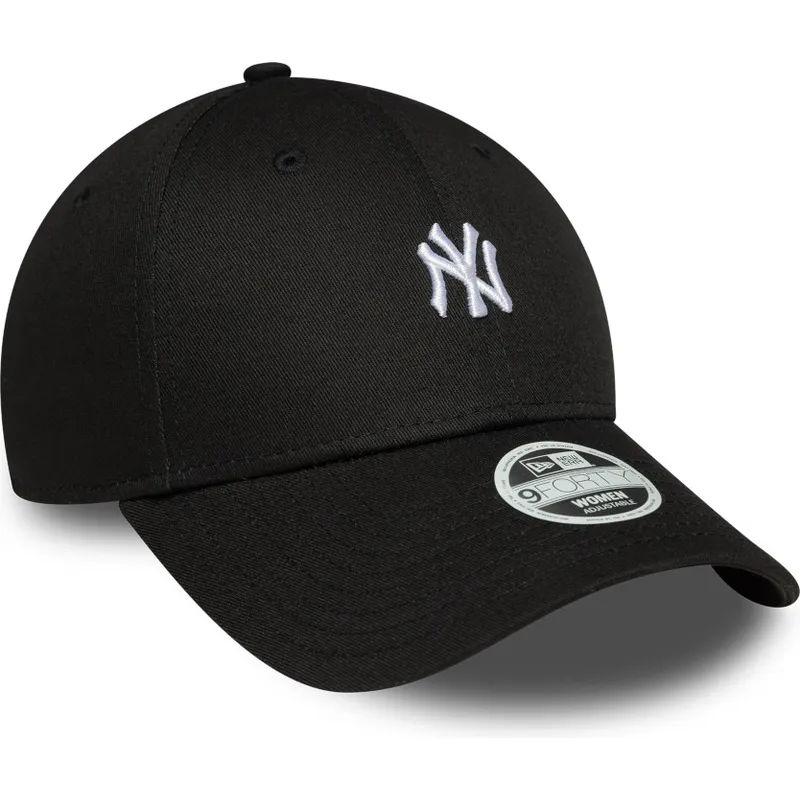 kapa-zaobljena-crna-podesiv-9forty-mini-new-york-yankees-mlb-new-era