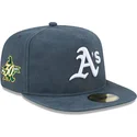 kapa-ravna-zelena-prilagodena-59fifty-a-frame-championship-side-flag-oakland-athletics-mlb-new-era