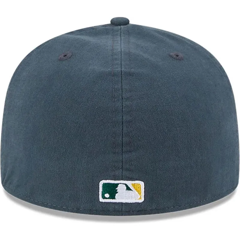 kapa-ravna-zelena-prilagodena-59fifty-a-frame-championship-side-flag-oakland-athletics-mlb-new-era