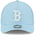 kapa-zaobljena-plava-snapback-9forty-m-crown-a-frame-cotton-weave-boston-red-sox-mlb-new-era