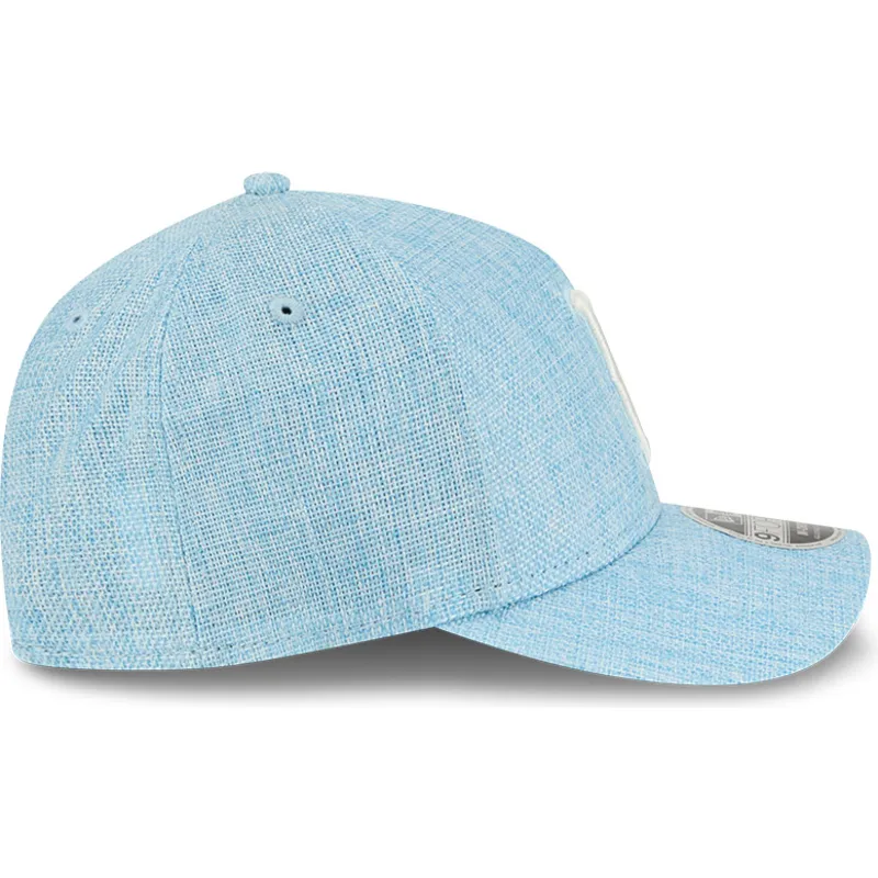 kapa-zaobljena-plava-snapback-9forty-m-crown-a-frame-cotton-weave-boston-red-sox-mlb-new-era