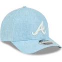 kapa-zaobljena-plava-snapback-9forty-m-crown-a-frame-cotton-weave-atlanta-braves-mlb-new-era