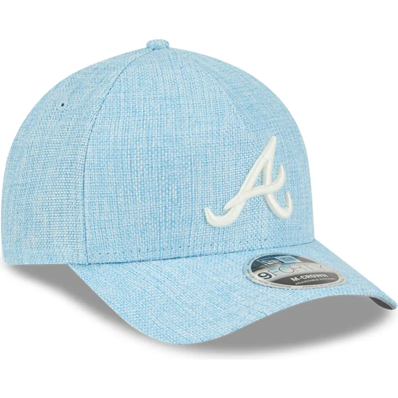 kapa-zaobljena-plava-snapback-9forty-m-crown-a-frame-cotton-weave-atlanta-braves-mlb-new-era kapa-zaobljena-plava-snapback-9forty-m-crown-a-frame-cotton-weave-atlanta-braves-mlb-new-era