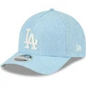 kapa-zaobljena-plava-snapback-9forty-m-crown-a-frame-cotton-weave-los-angeles-dodgers-mlb-new-era