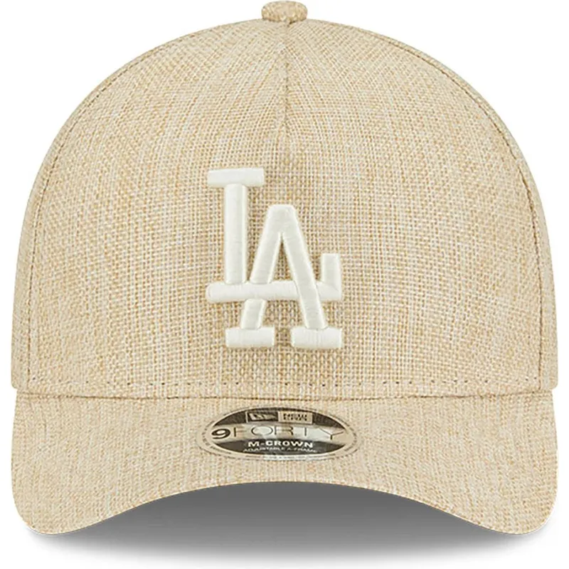 kapa-zaobljena-bez-snapback-9forty-m-crown-a-frame-cotton-weave-los-angeles-dodgers-mlb-new-era