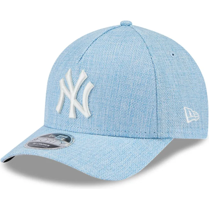 kapa-zaobljena-plava-snapback-9forty-m-crown-a-frame-cotton-weave-new-york-yankees-mlb-new-era