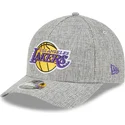 kapa-zaobljena-siva-snapback-9forty-m-crown-a-frame-cotton-weave-los-angeles-lakers-nba-new-era