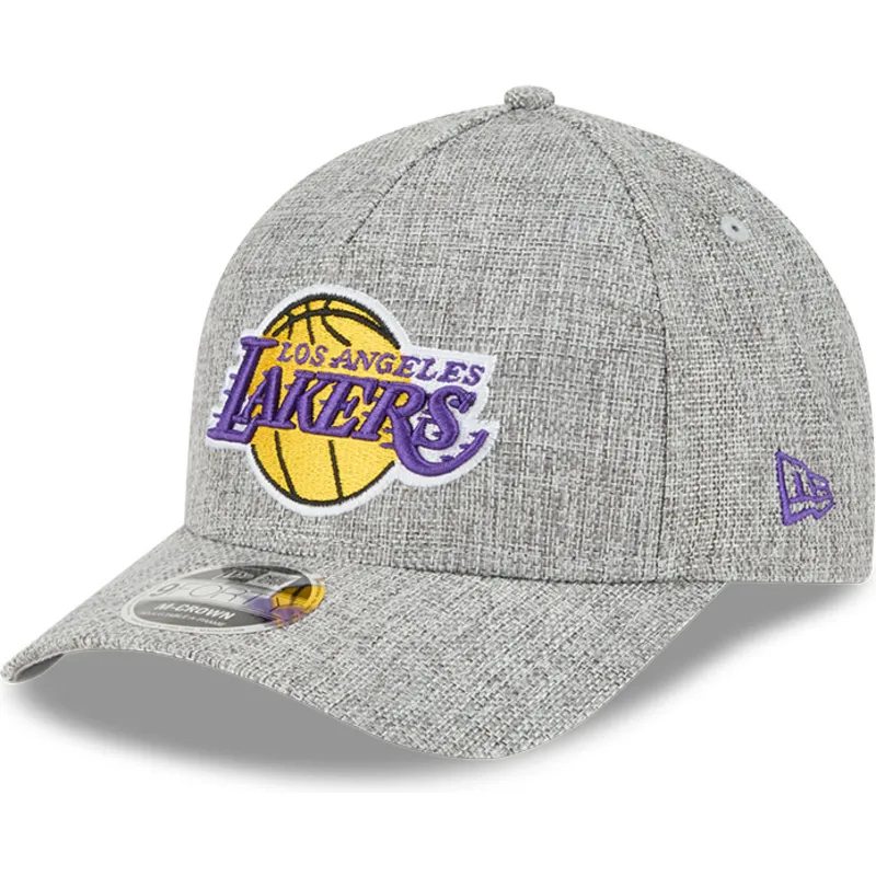 kapa-zaobljena-siva-snapback-9forty-m-crown-a-frame-cotton-weave-los-angeles-lakers-nba-new-era
