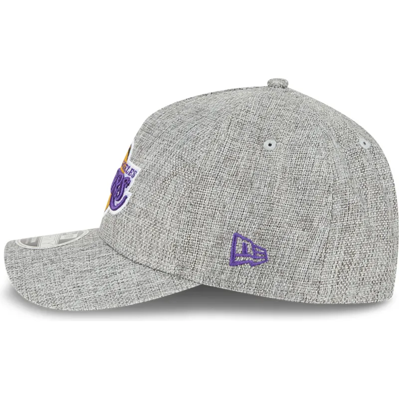 kapa-zaobljena-siva-snapback-9forty-m-crown-a-frame-cotton-weave-los-angeles-lakers-nba-new-era