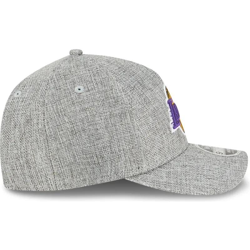kapa-zaobljena-siva-snapback-9forty-m-crown-a-frame-cotton-weave-los-angeles-lakers-nba-new-era