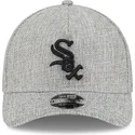 kapa-zaobljena-siva-snapback-9forty-m-crown-a-frame-cotton-weave-chicago-white-sox-mlb-new-era