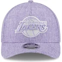 kapa-zaobljena-ljubicasta-snapback-9forty-m-crown-a-frame-cotton-weave-los-angeles-lakers-nba-new-era