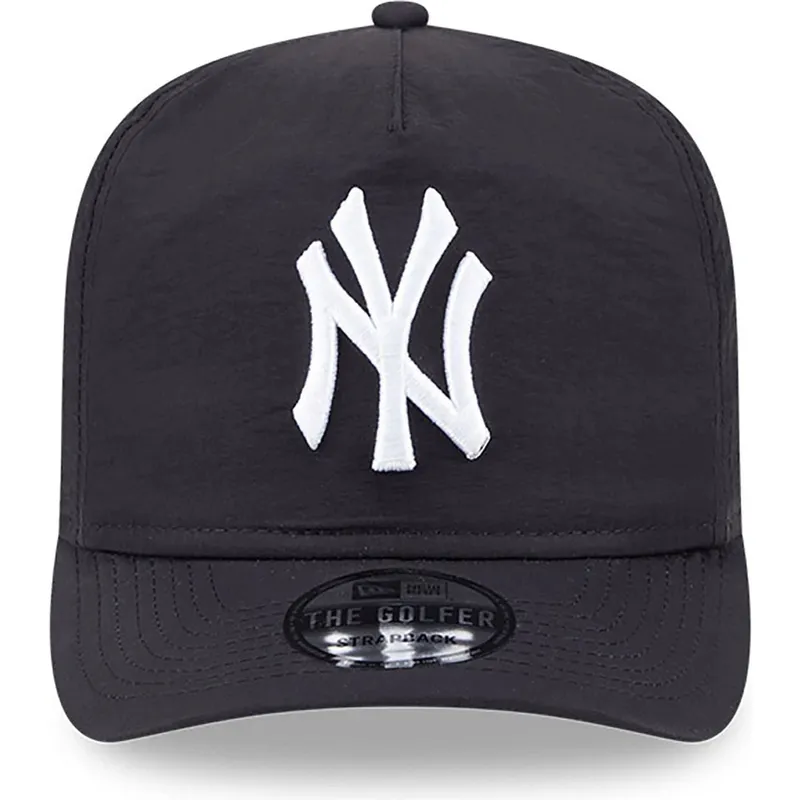 kapa-zaobljena-crna-podesiv-golfer-everyday-nylon-new-york-yankees-mlb-new-era