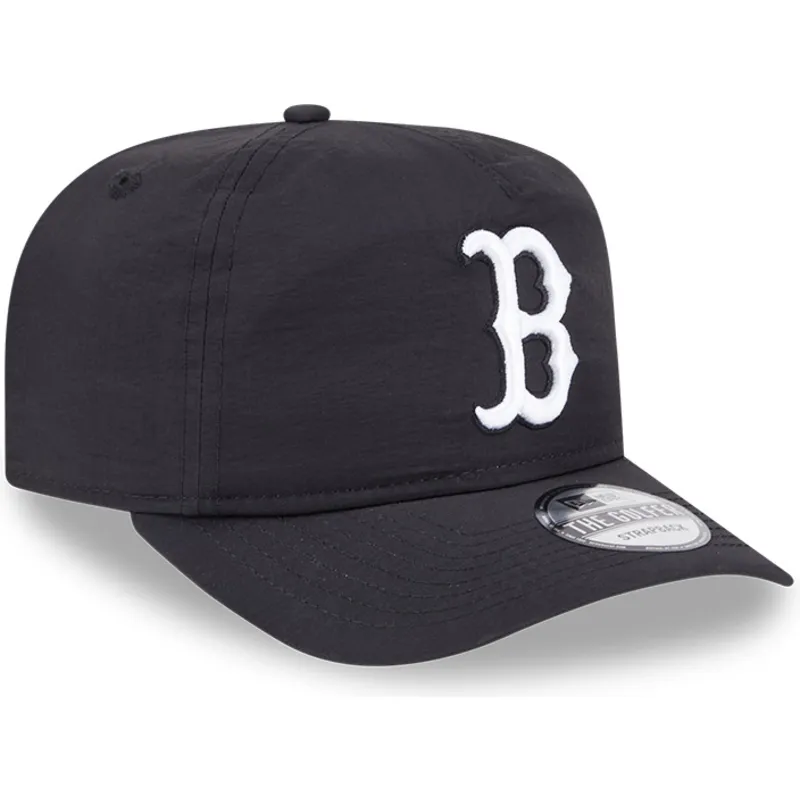 kapa-zaobljena-crna-podesiv-golfer-everyday-nylon-boston-red-sox-mlb-new-era