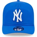 new-era-curved-brim-golfer-everyday-nylon-new-york-yankees-mlb-blue-adjustable-cap