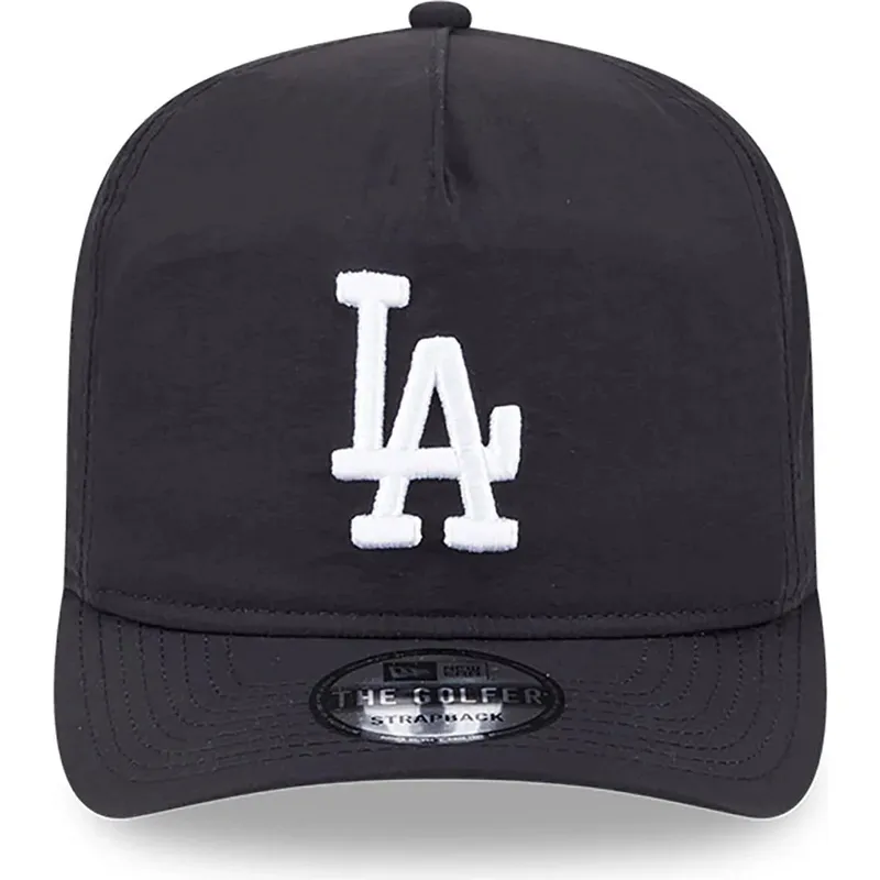 kapa-zaobljena-crna-podesiv-golfer-everyday-nylon-los-angeles-dodgers-mlb-new-era kapa-zaobljena-crna-podesiv-golfer-everyday-nylon-los-angeles-dodgers-mlb-new-era