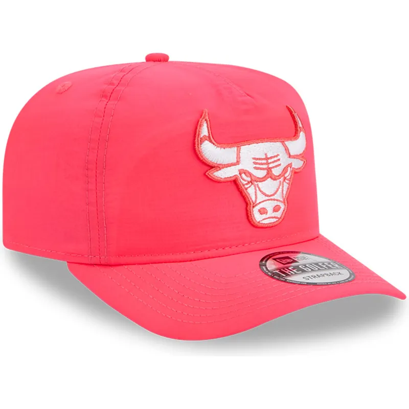 kapa-zaobljena-ruzicasta-podesiv-golfer-everyday-nylon-chicago-bulls-nba-new-era