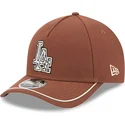 cap-zaobljena-brown-snapback-9forty-m-crown-a-frame-motorsport-los-angeles-dodgers-mlb-new-era