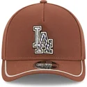 cap-zaobljena-brown-snapback-9forty-m-crown-a-frame-motorsport-los-angeles-dodgers-mlb-new-era