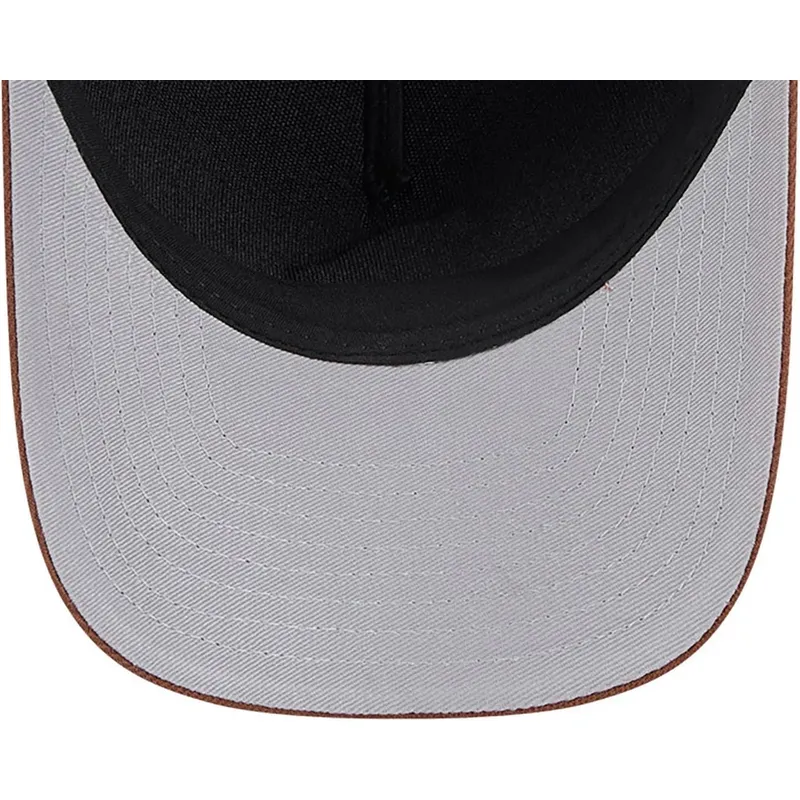 kapa-zaobljena-smeda-snapback-9forty-m-crown-a-frame-motorsport-los-angeles-dodgers-mlb-new-era
